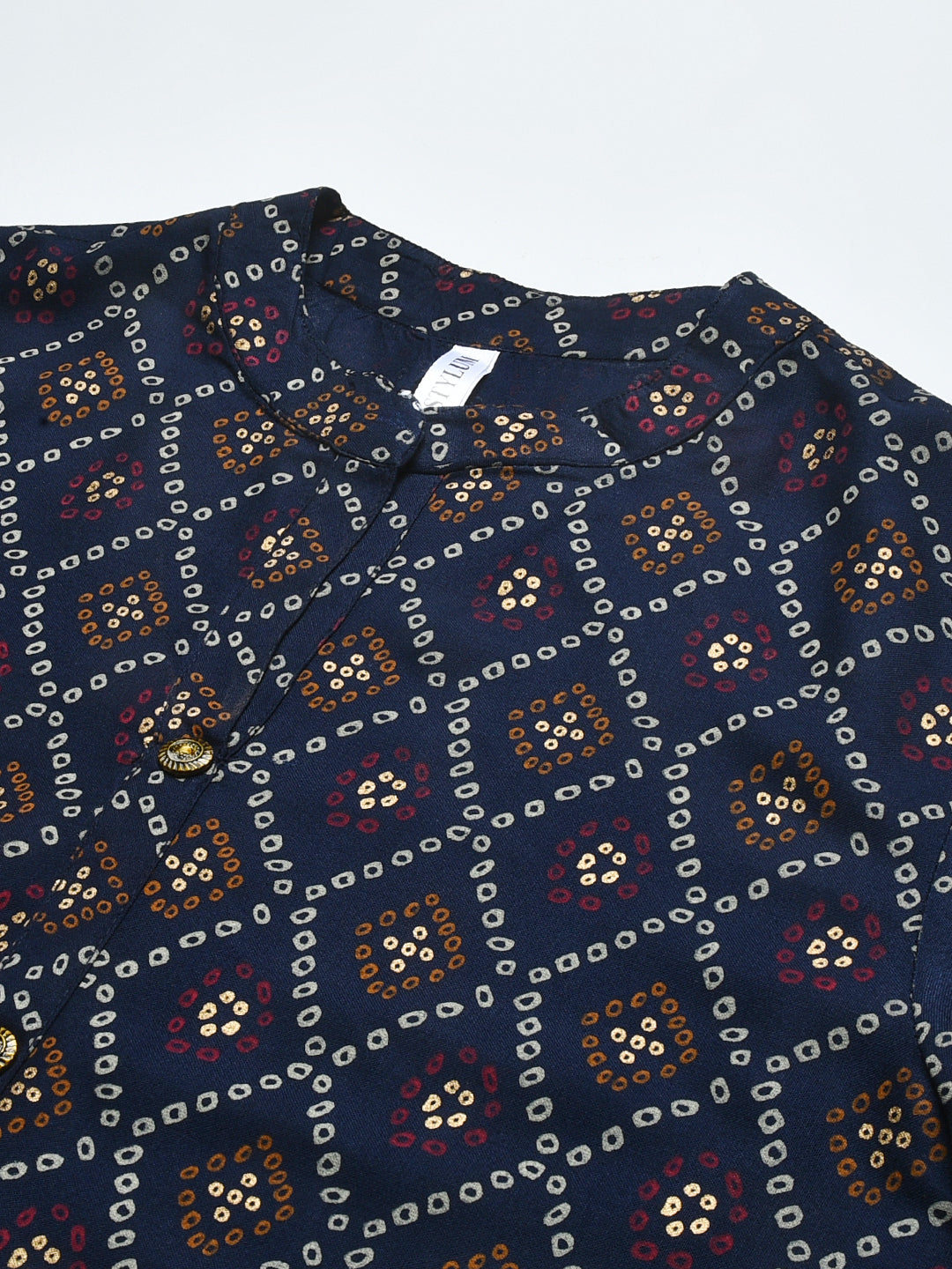 Women Printed Rayon Straight Kurta