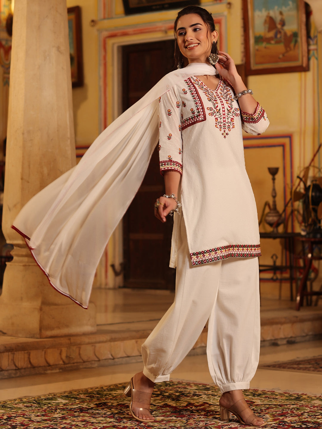 Ladies pathani salwar hot sale