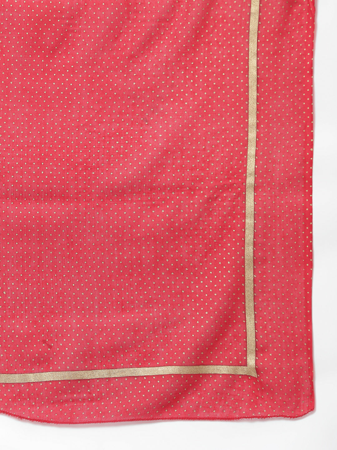 Women Checkered Rayon Flared Kurta Pant Dupatta Set