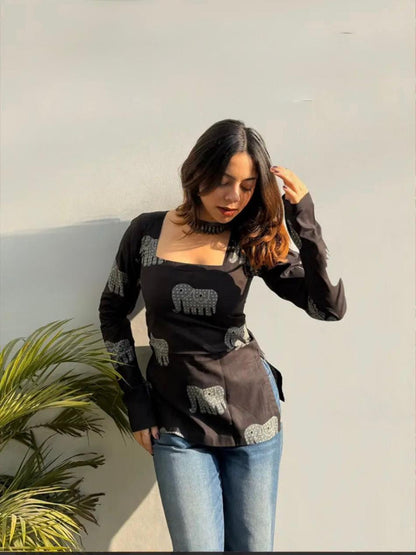 Floral Printed Top