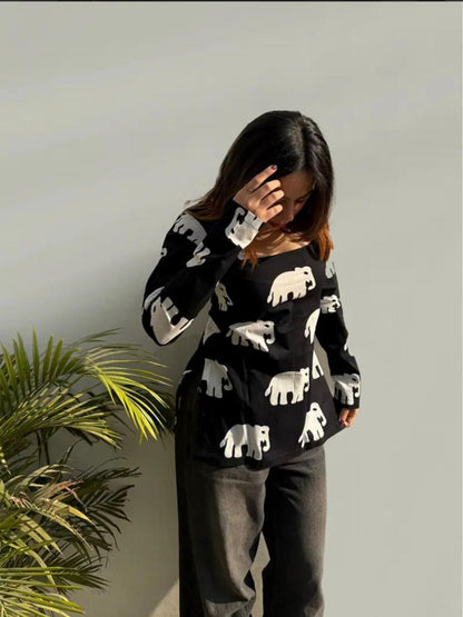 Floral Printed Top