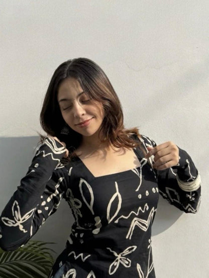 Floral Printed Top