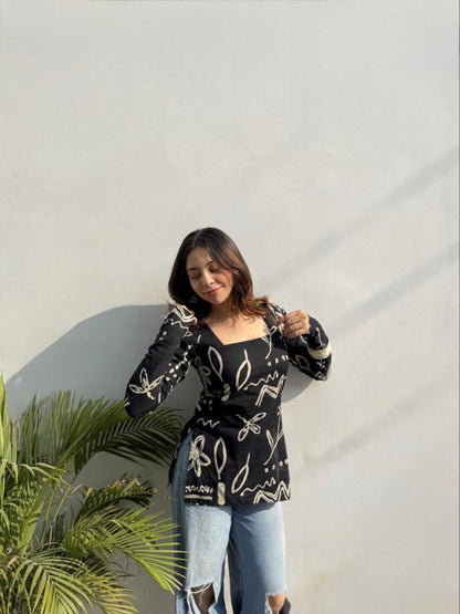 Floral Printed Top