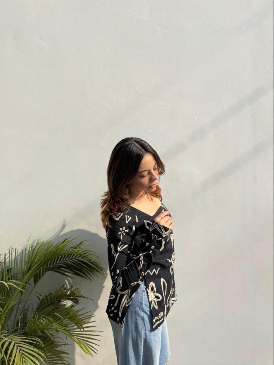 Floral Printed Top