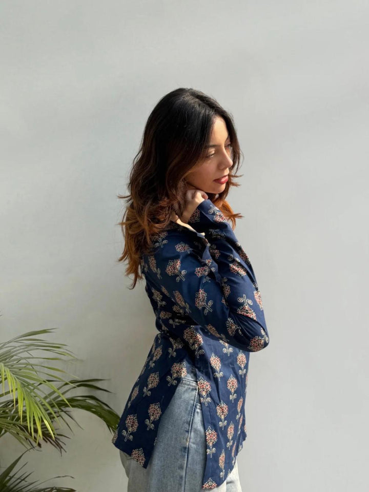 Floral Printed Budget Top