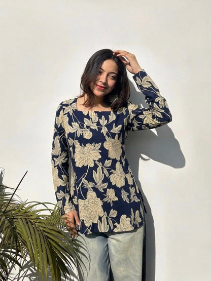 Floral Printed Top