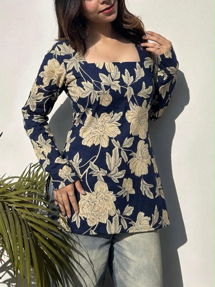 Floral Printed Budget Top