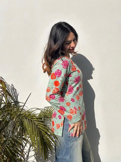 Floral Printed Top