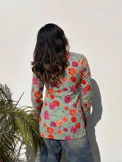 Floral Printed Top