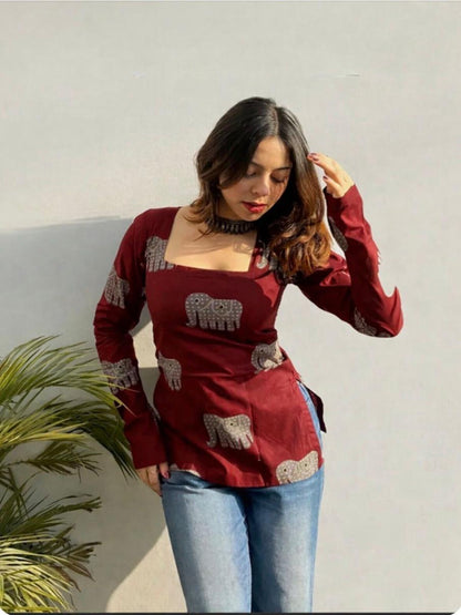 Floral Printed Top