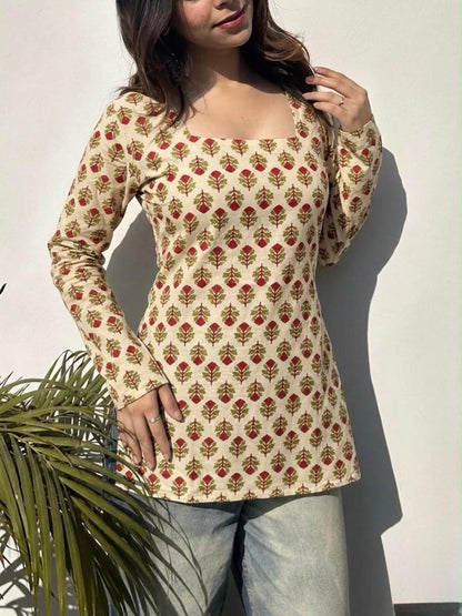 Floral Printed Top