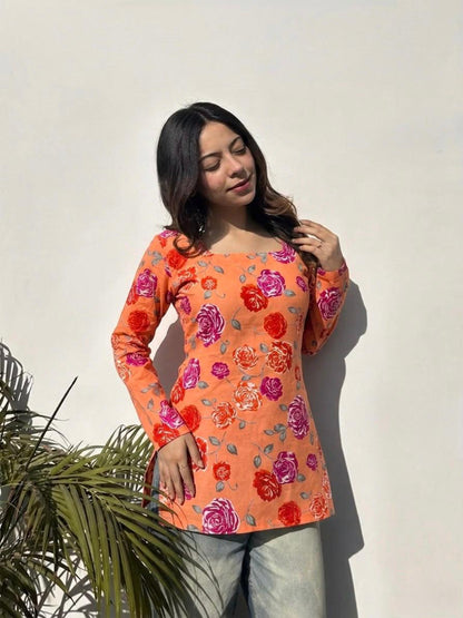 Floral Printed Top