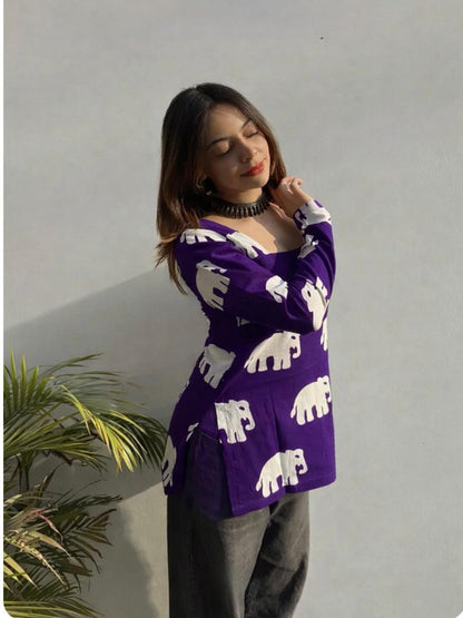 Floral Printed Top
