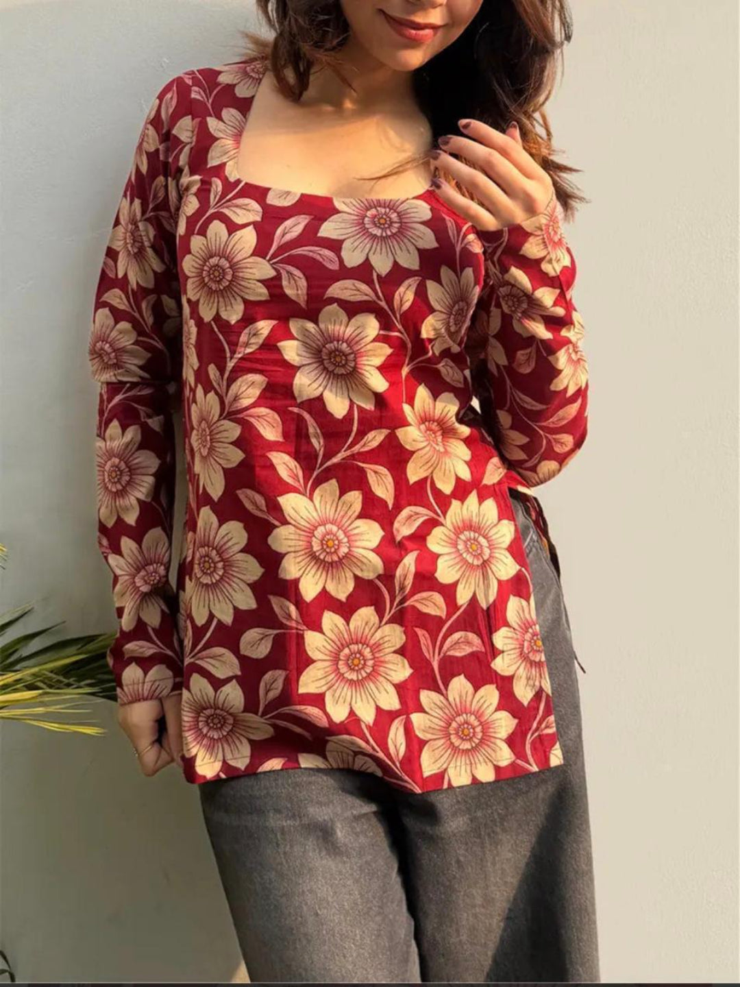Floral Printed Top