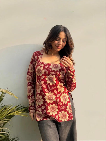 Floral Printed Top