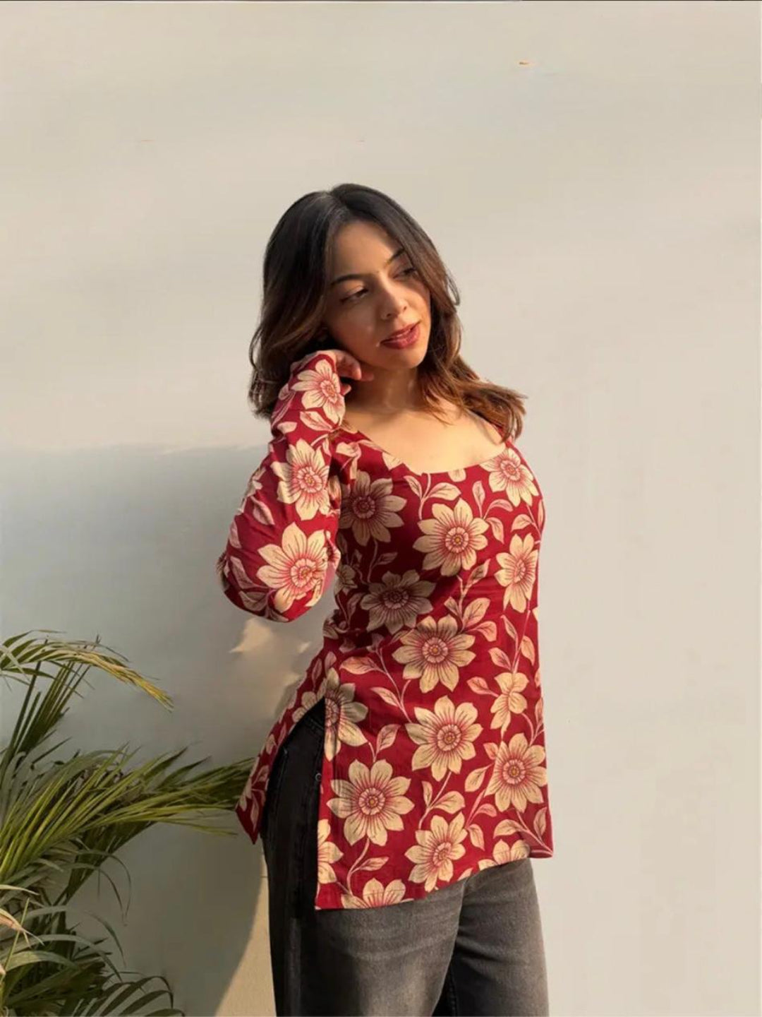 Floral Printed Top