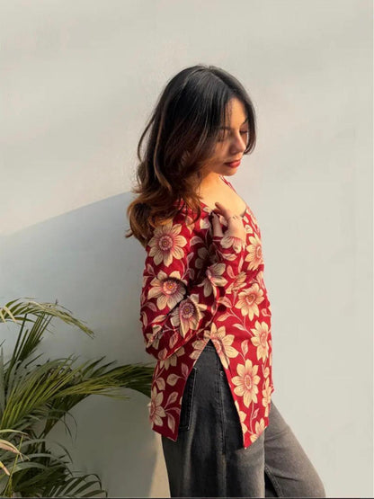 Floral Printed Top