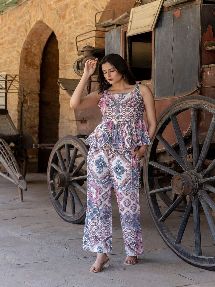 Multi Printed Co-Ord Set