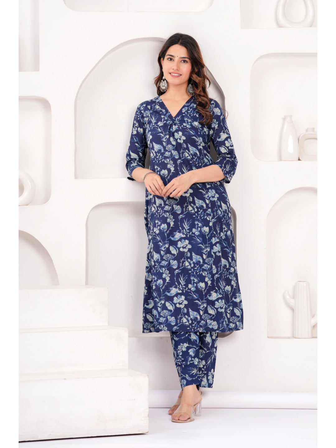 Navy Blue Casual Wear Co-Ord set