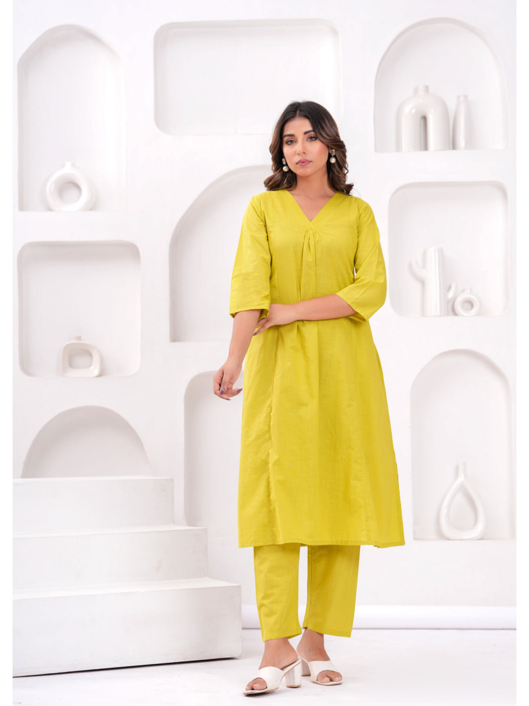 Solid Pure Cotton Cord Set