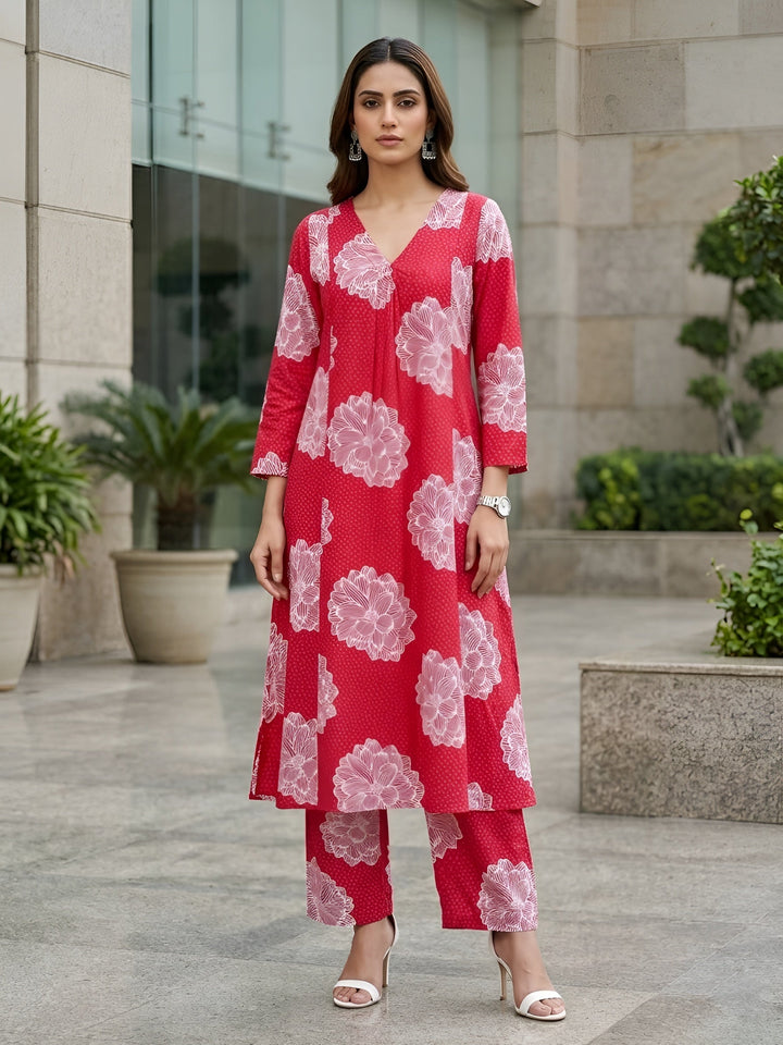 Printed  Two Piece Co-ord Set