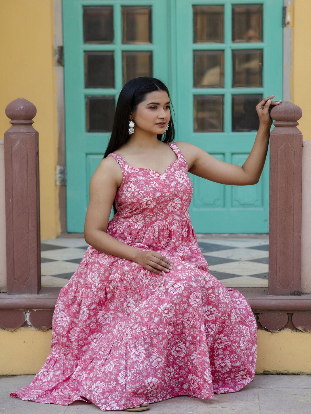 Nayo printed dress – wholesale manufacturer & exporter from India