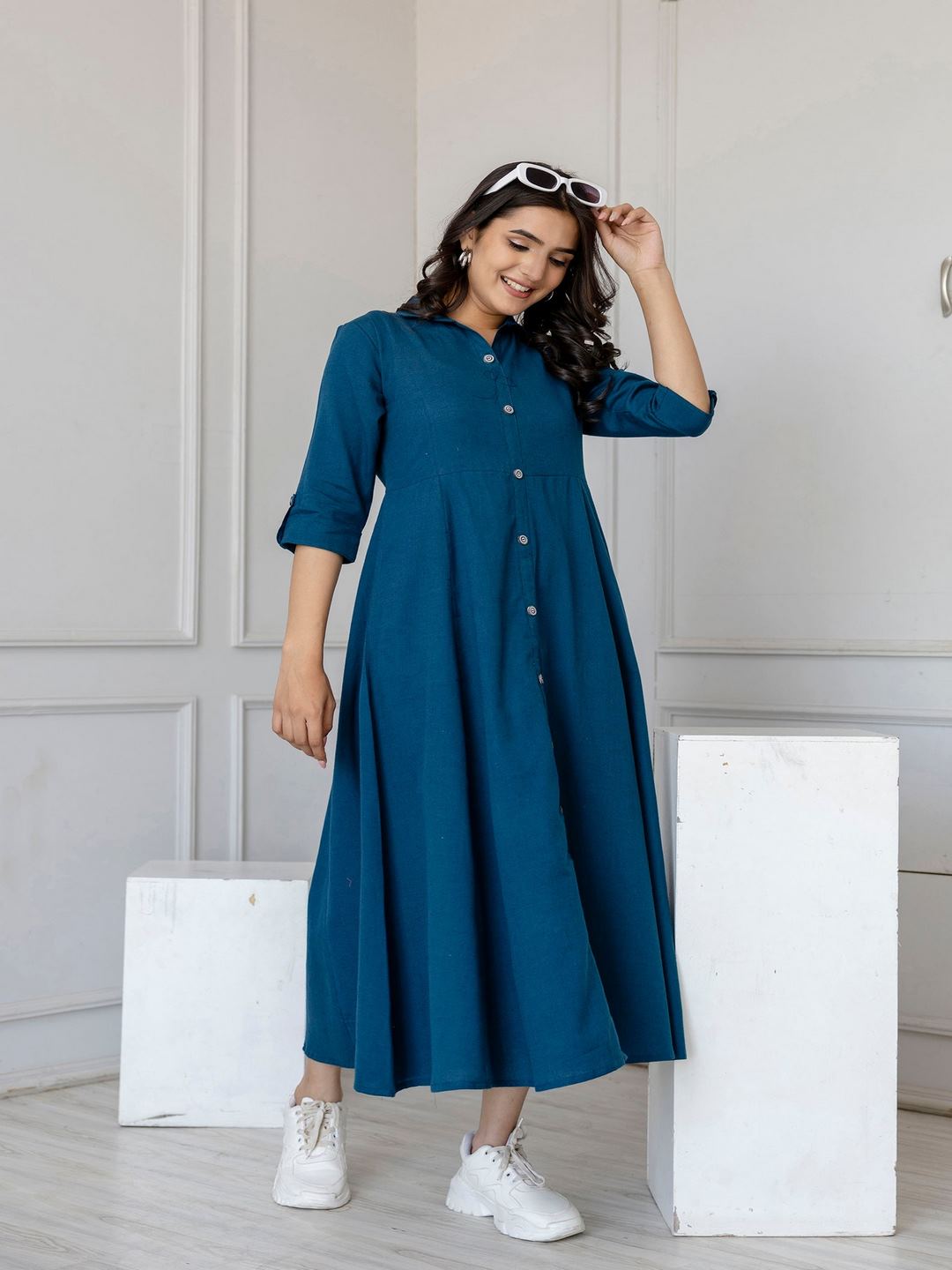 Nayo solid dress – wholesale manufacturer &amp; exporter from India