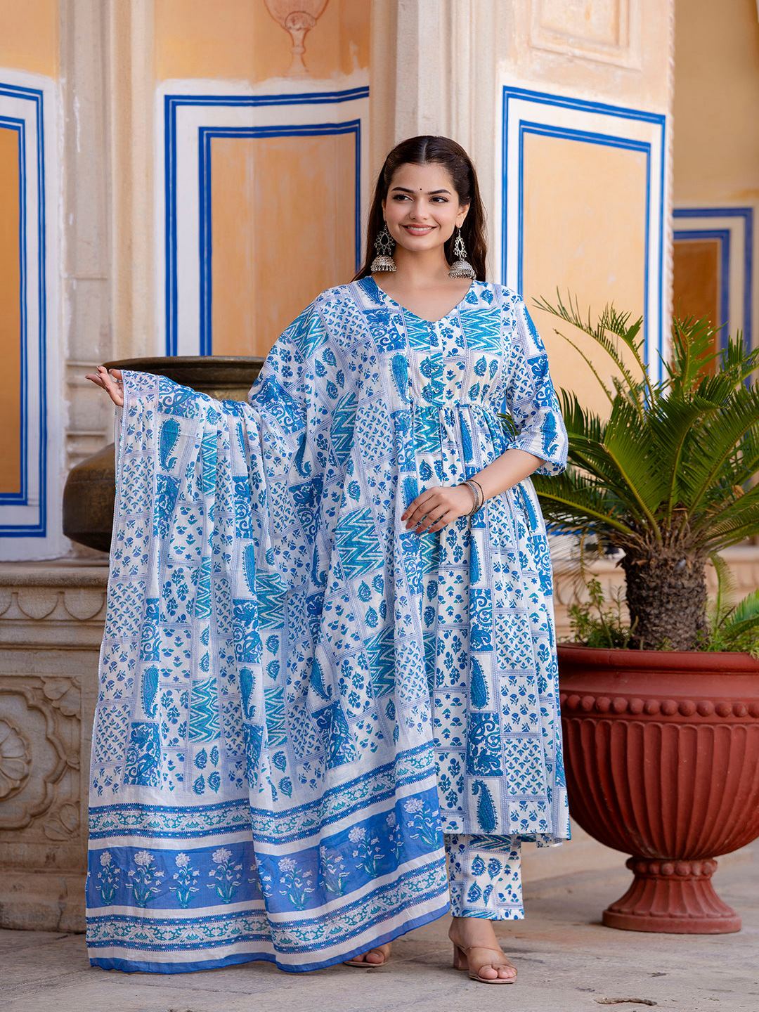 Nayo printed kurta set – wholesale manufacturer &amp; exporter from India