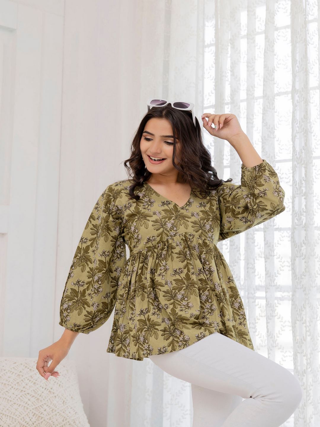 Nayo printed tunic – wholesale manufacturer & exporter from India