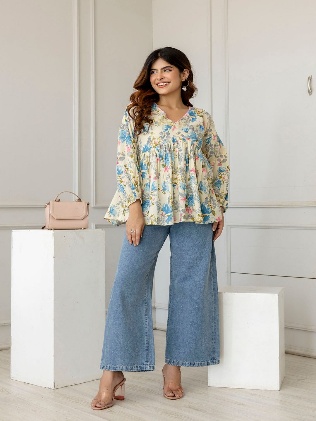 Nayo printed tunic – wholesale manufacturer &amp; exporter from India