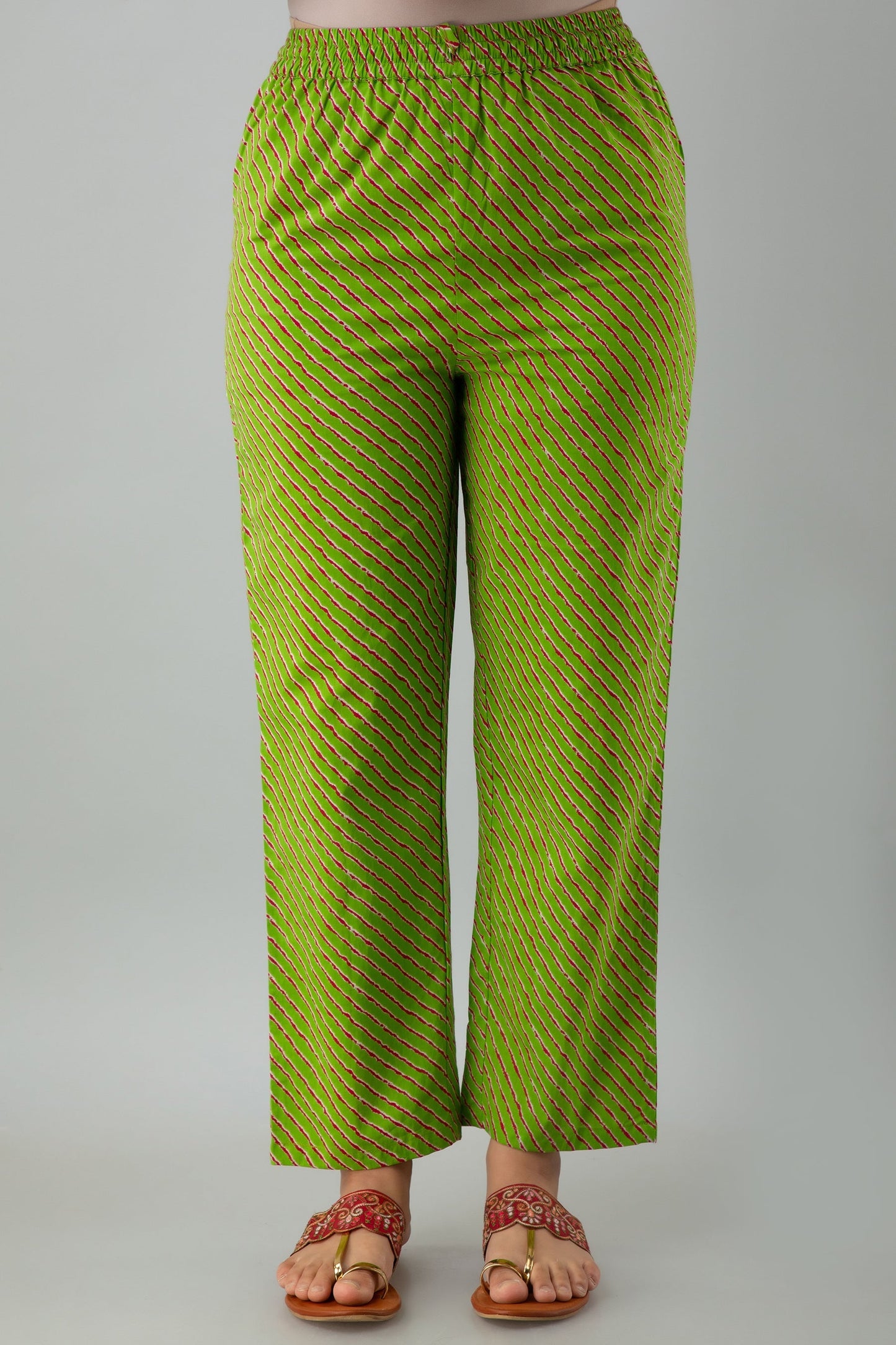 Printed Straight Calf Length 3/4 Sleeves Round Neck Cotton Kurta Dupatta Bottom Set (Preorder)