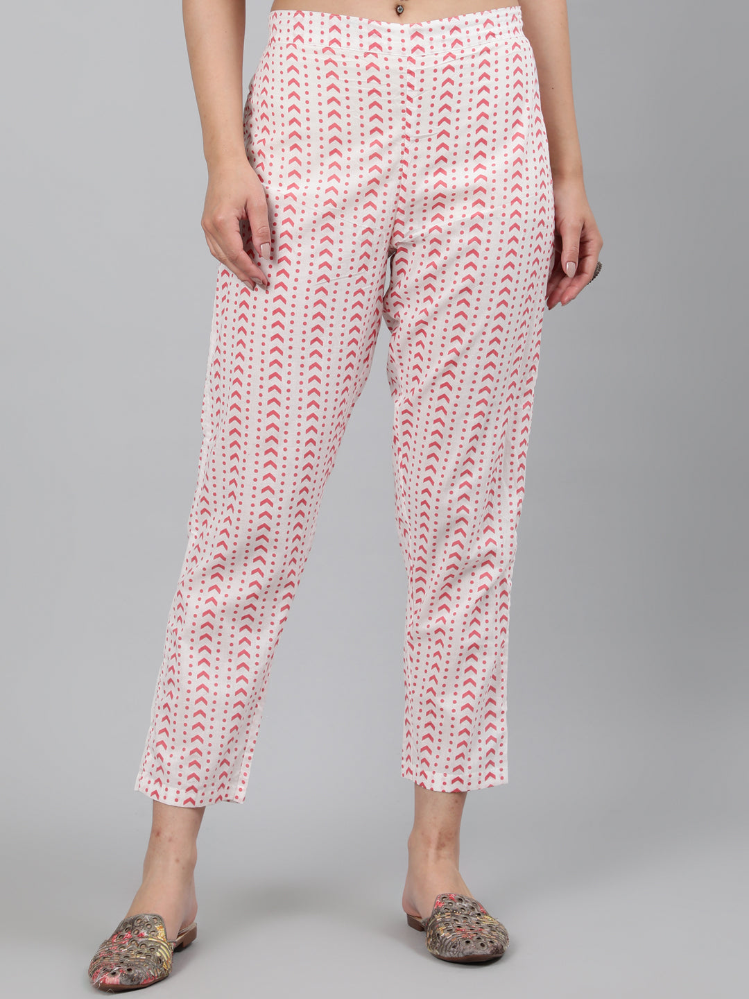 Cotton Embroidered 3/4 Sleeve Flared Round Neck Calf Length Kurta Set (Preorder)