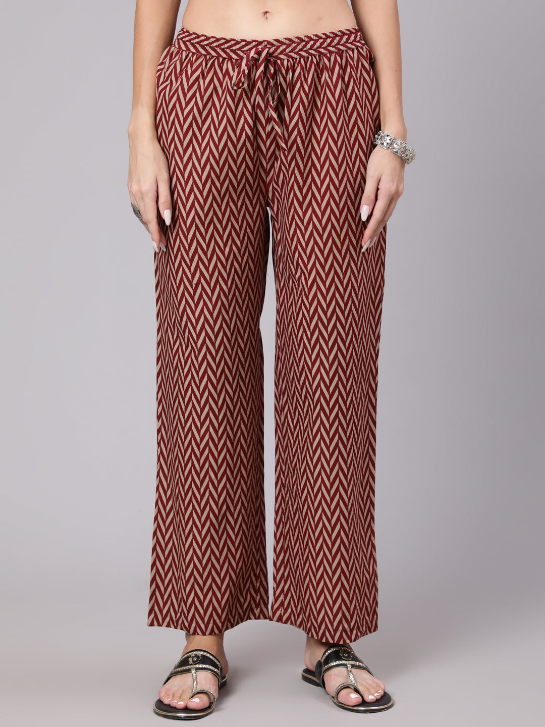 Rayon Calf Length Printed Semi Flared 3/4 Sleeve Collar Neck Kurta Bottom (Preorder)