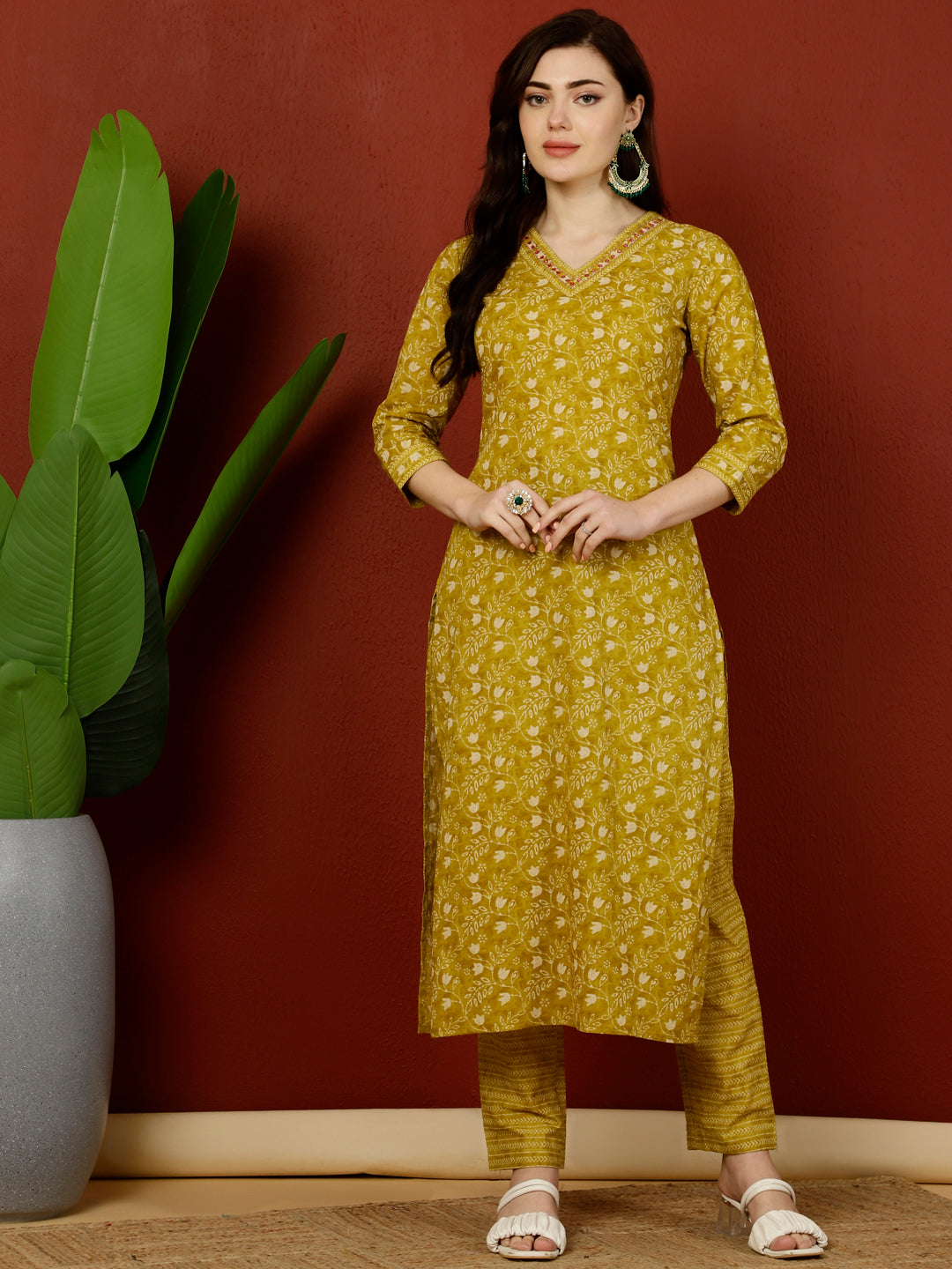 Kimayra mustard kurta – wholesale manufacturer &amp; exporter from India