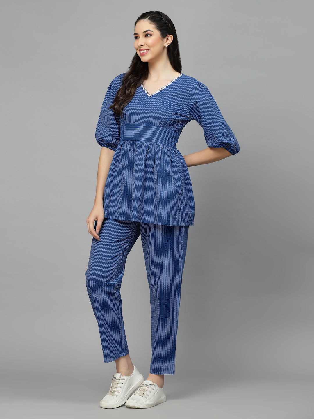 Self Woven Kantha Cotton Cord Set (Pre-Order)