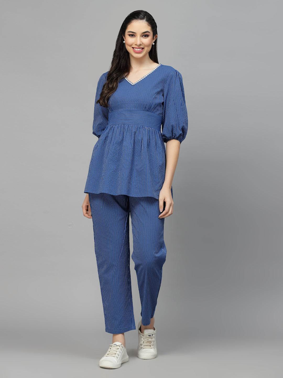 Self Woven Kantha Cotton Cord Set (Pre-Order)