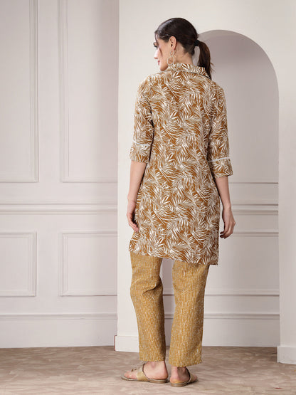 Printed Cotton Blend Co-Ord set (Pre-Order)