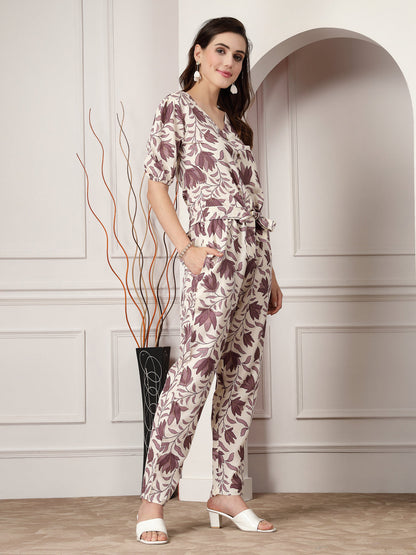 Floral Printed Rayon Co-Ord Set (Pre-Order)