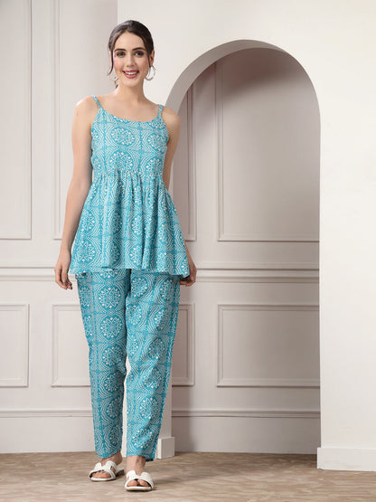 Printed Rayon Co-Ord Set (Pre-Order)