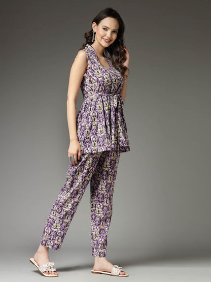 Printed Rayon Co-Ord set (Pre-Order)