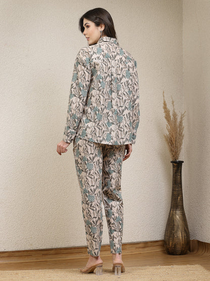 Floral Printed Rayon Co-Ord Set (Pre-Order)