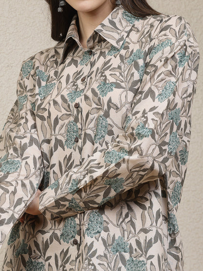 Floral Printed Rayon Co-Ord Set (Pre-Order)