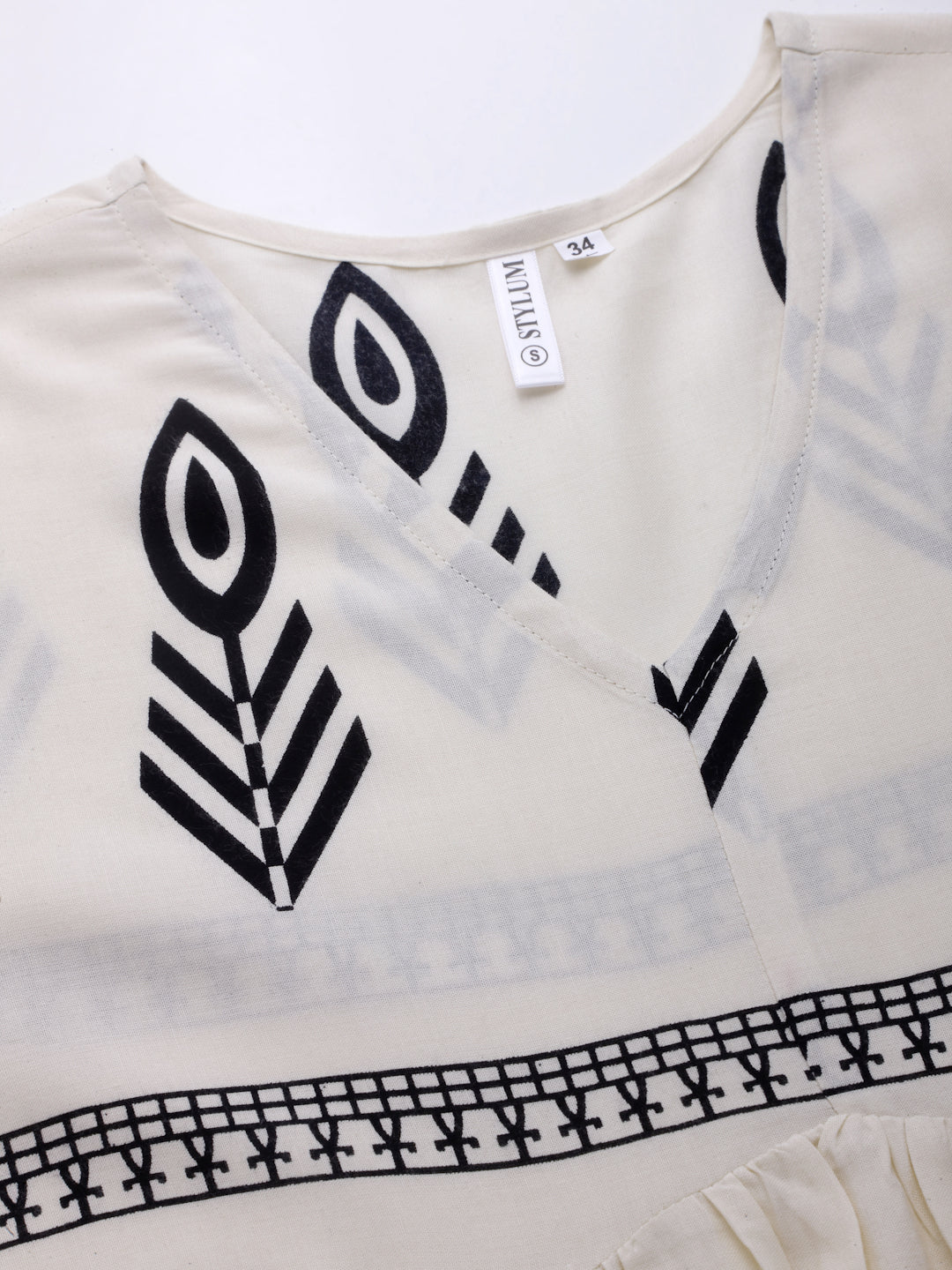 Printed Rayon Flared Dress (Pre-Order)