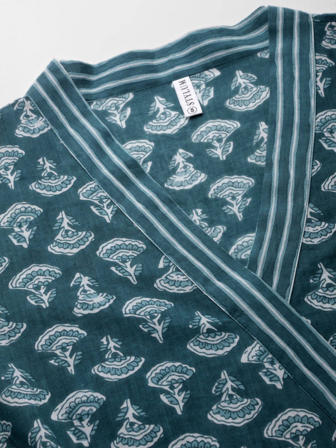 Floral Printed Cotton Flared Dress (Pre-Order)