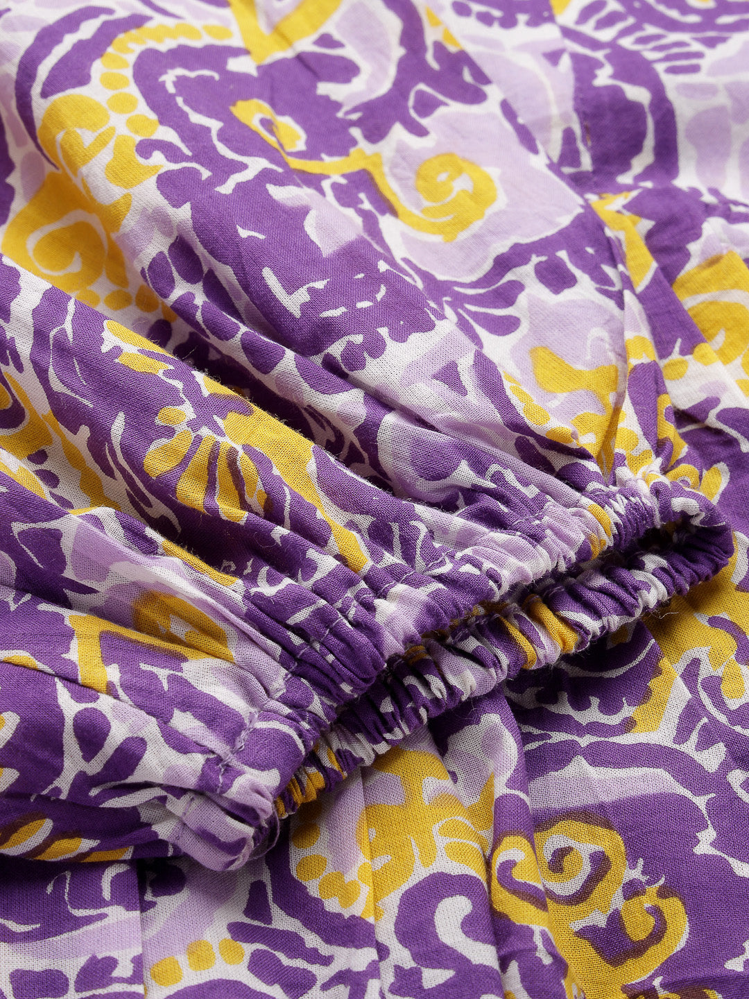 Floral printed Cotton Flared dress (Pre-Order)