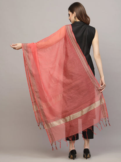 Self Design Chanderi Dupatta (Pre-Order)