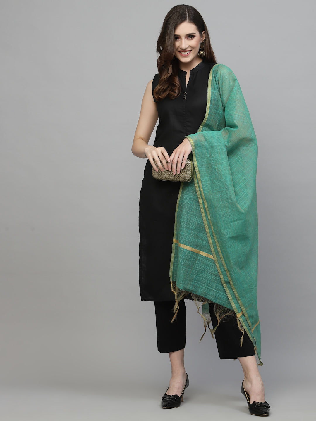 Self Design Chanderi Dupatta (Pre-Order)