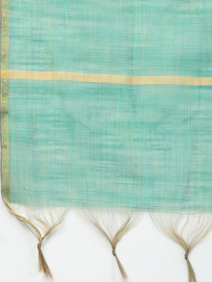 Self Design Chanderi Dupatta (Pre-Order)