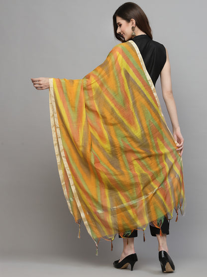 Self Design Silk Blend Dupatta