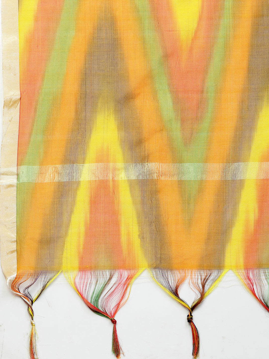 Self Design Silk Blend Dupatta